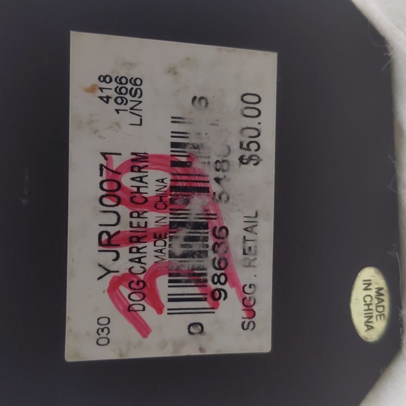 Vintage Juicy Couture Dog Carrier Charm - Picture 7 of 7